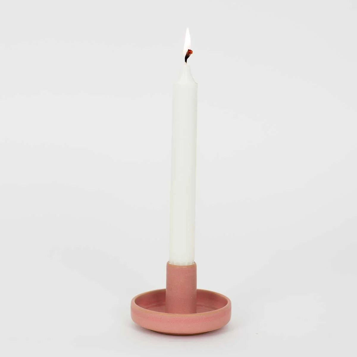 Pinker Kerzenhalter Kerzenhalter Afroart