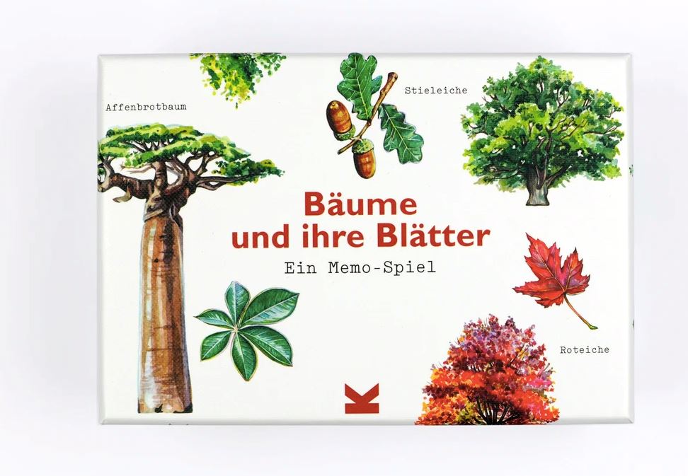 Bäume Memo-Spiel Spiel Laurence King Verlag