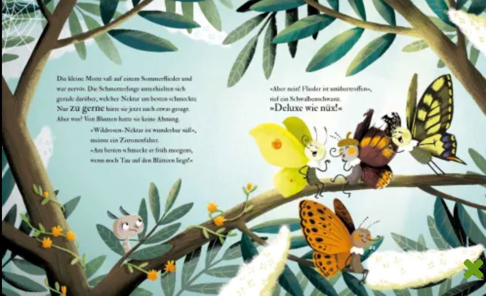 Buch: Die kleine Motte, die davon träumte, anders zu sein Buch Knesebeck Verlag