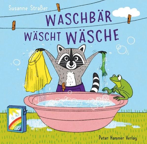 Buch: Waschbär wäscht Wäsche Kinderbuch Peter Hammer Verlag