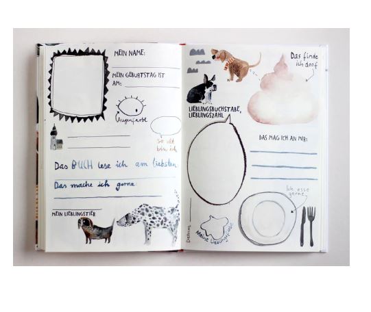 Freundschaftsbuch Kinderbuch Halfbird