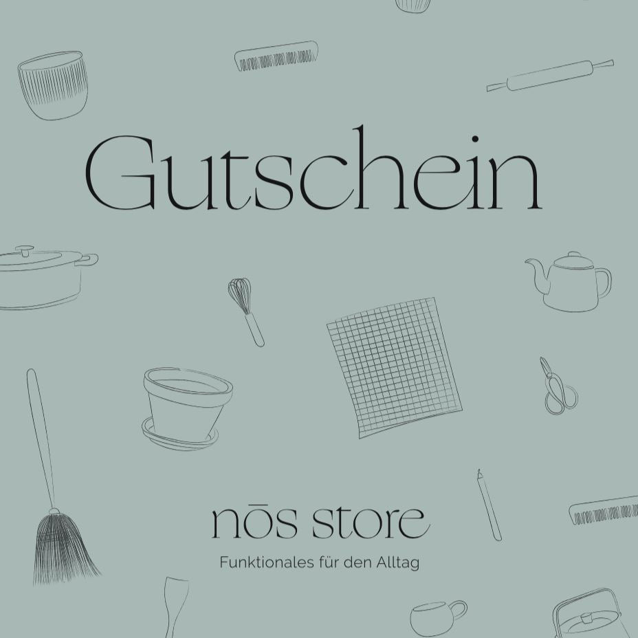 Geschenkgutschein Geschenkgutschein Nōs Store Berlin