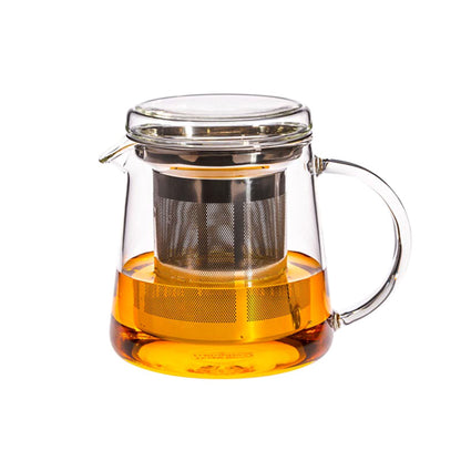 Kleine Teekanne aus Glas Teekanne Trendglas Jena