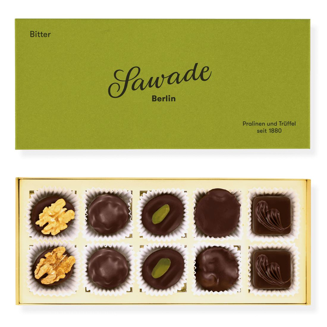 Vegane Pralinen Schokolade Sawade