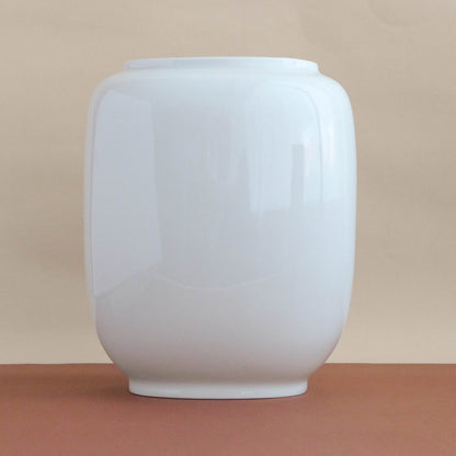 Weiße Vase aus Porzellan Vase Lindner Porzellan
